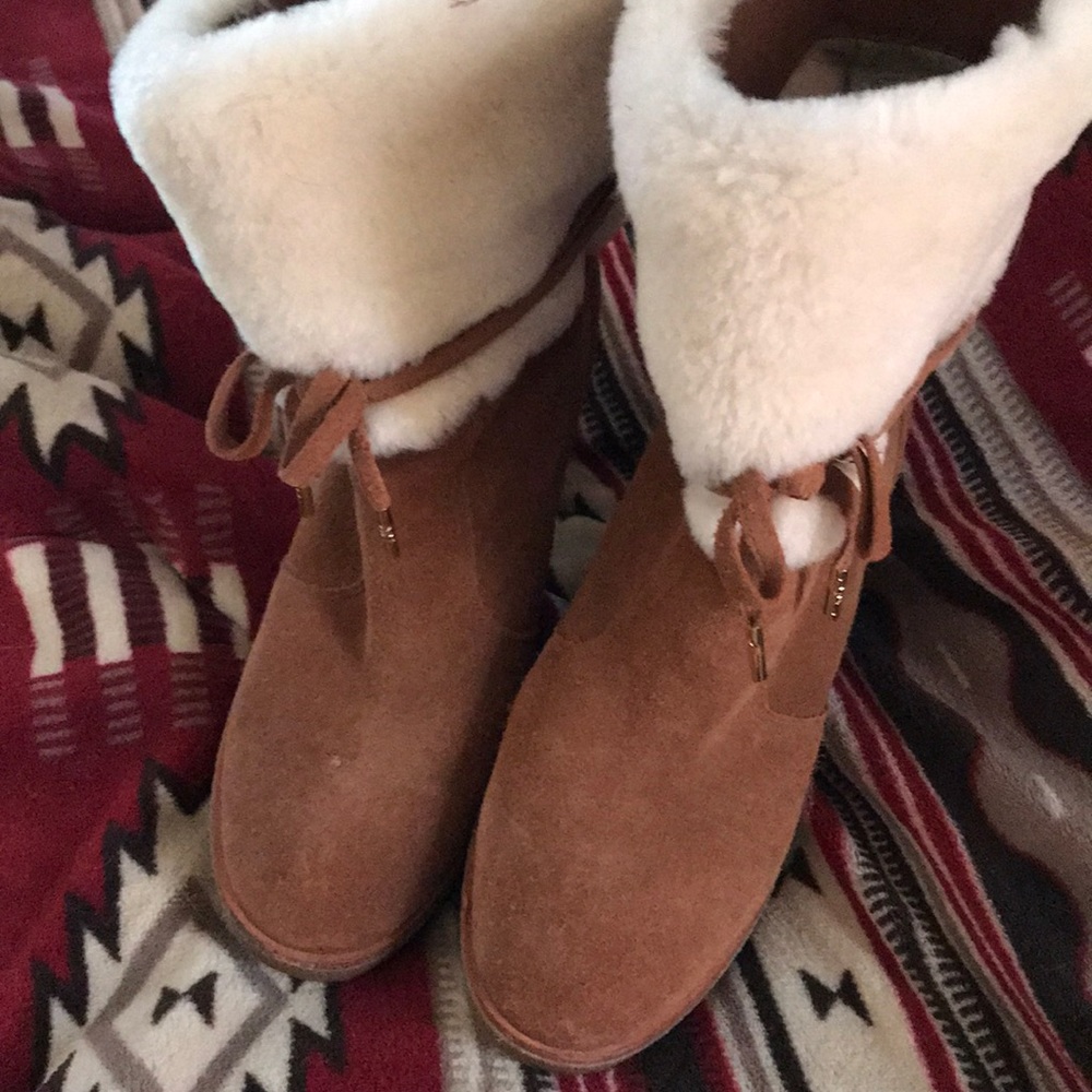 Michael Kors suede boots